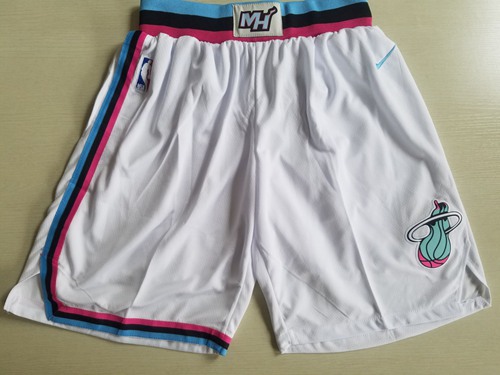 Miami heat white shorts – NBASTORE.LB